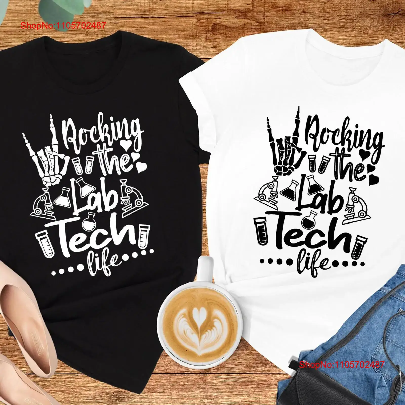 Medical Lab Graphics - Koszulka Rocking The Lab Tech Life