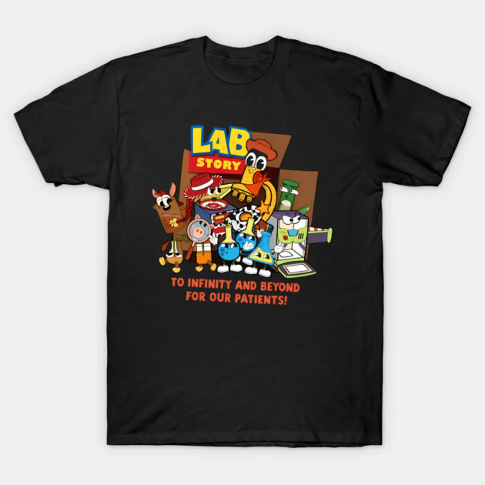 Medical Lab Graphics - Koszulka Lab Story Week 2026 dla