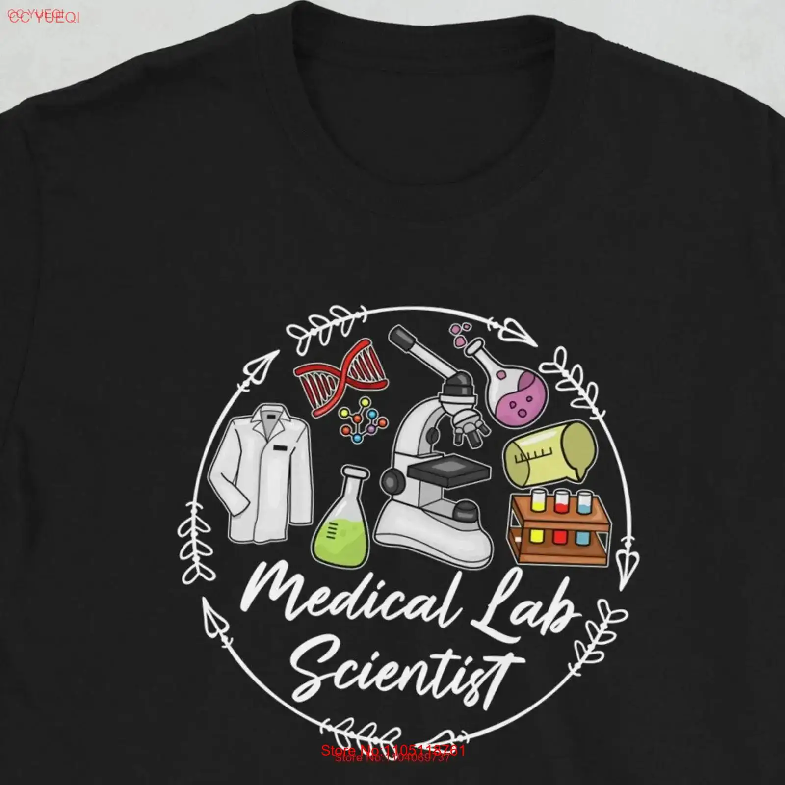 Medical Lab Graphics - Dumny Naukowiec Laboratorium Medycznego Koszulka Medyczna
