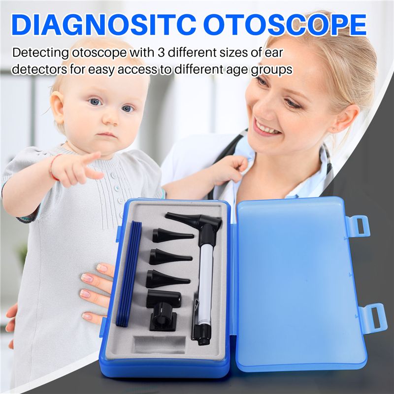 Otoskop Oftalmoskop Stomatosko – Otoscope Ophthalmoscope Set recenzja i cena