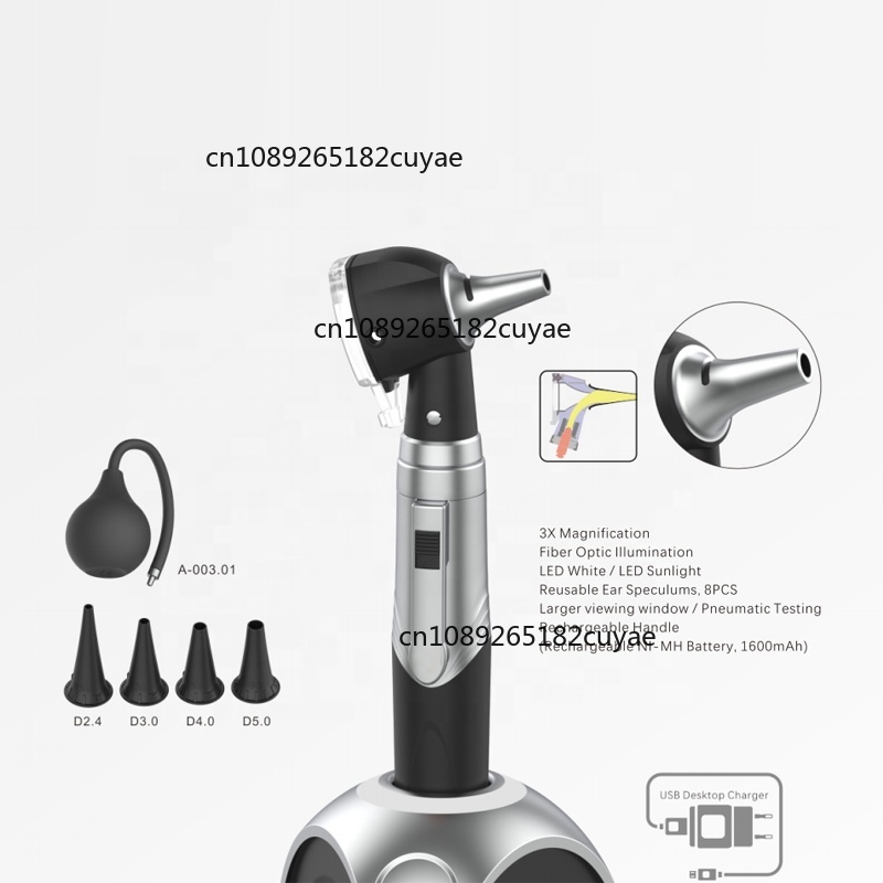 Medyczny cyfrowy przenośny zes – Otoscope Ophthalmoscope Set recenzja i cena