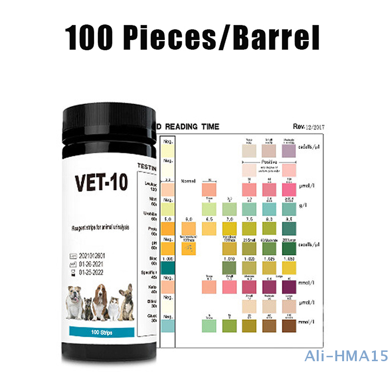 100 SZTUK 10-parametrowych pas – Urinalysis Reagent Strip recenzja i cena