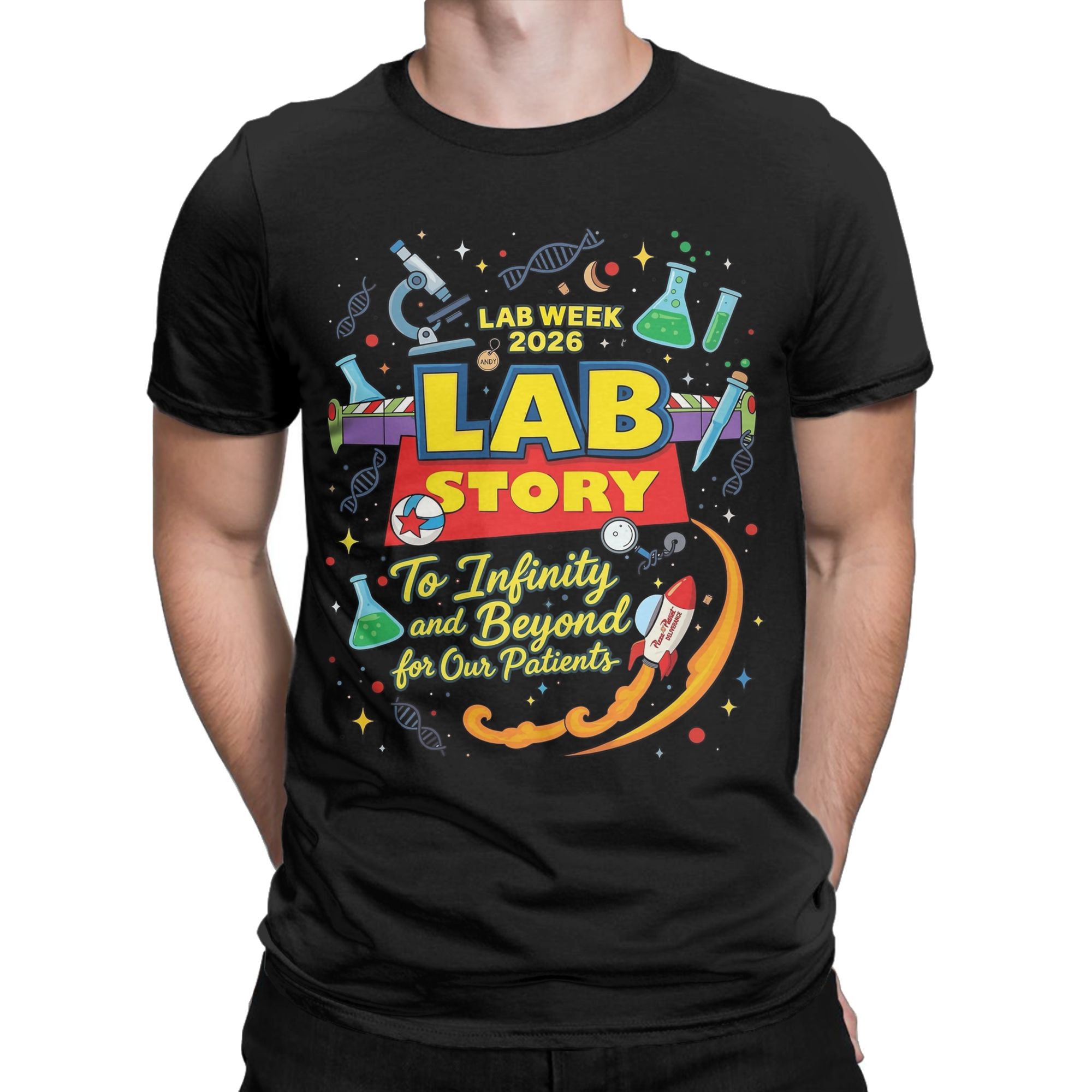 Koszulka męska Vintage 2026 La – Medical Lab Graphics recenzja i cena